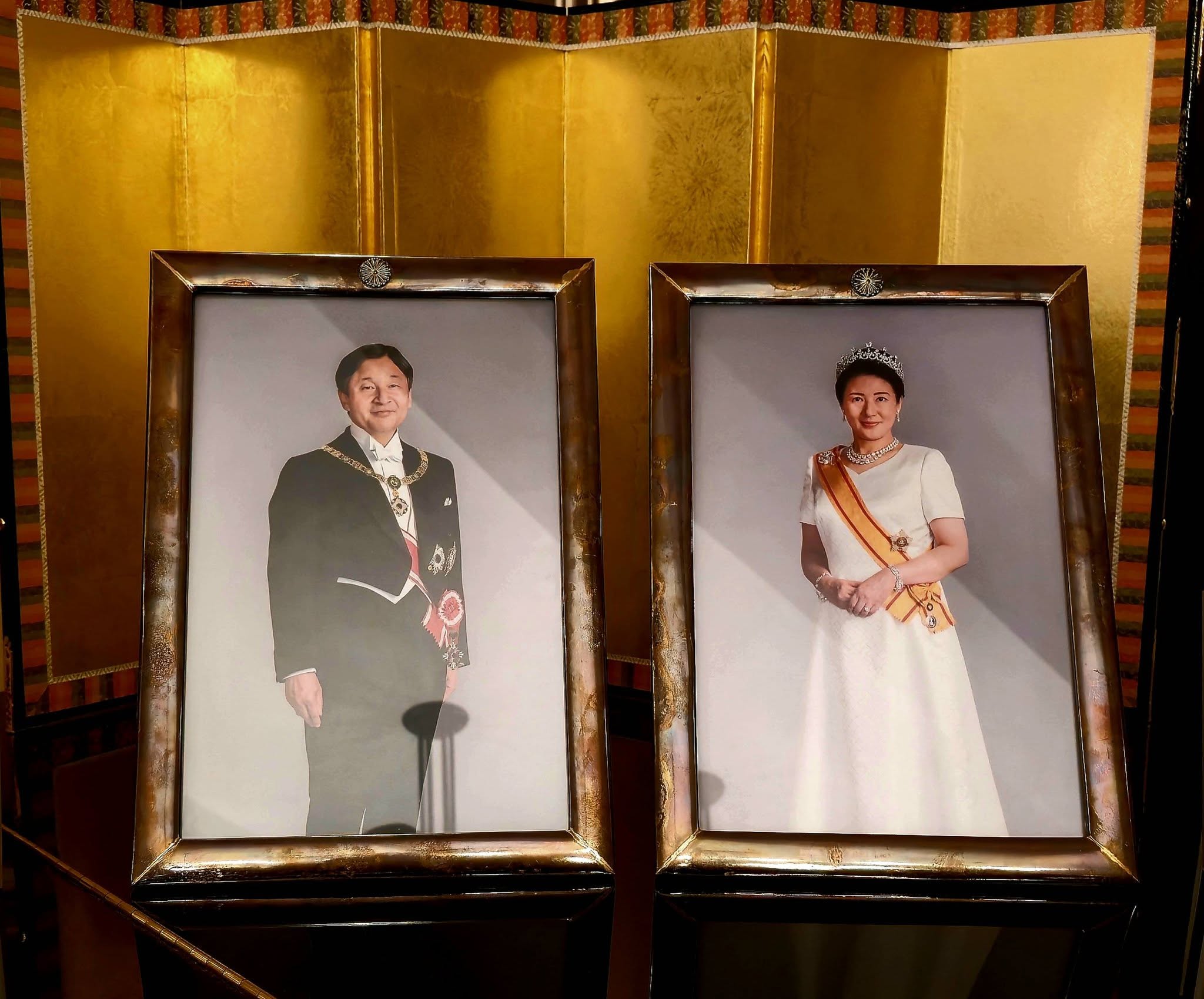 Przyjęcie z okazji urodzin Cesarza Japonii.